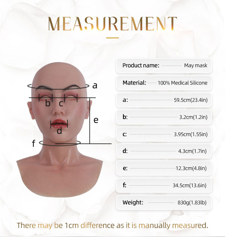 Realistic Crossdresser Female Maymask - Upgraded May - Silicone Masks ...