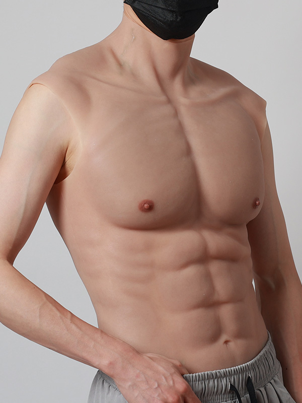 Realistic Muscle Suit Without Arms - Silicone Masks, Silicone Muscle -Smitizen
