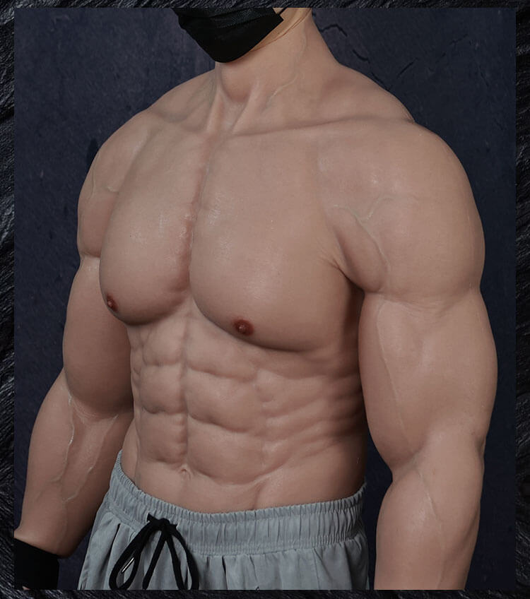 Realistic Muscle Suit With Anal Hole And Front Hole - Silicone Masks,  Silicone Muscle-Smitizen
