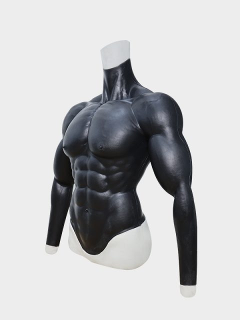 Upper Body Muscle Suit With Arms Silicone Masks Silicone Muscle Smitizen