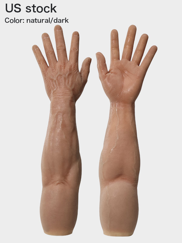 Old Man Silicone Gloves
