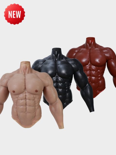 Upgraded Upper Body Muscle Suit With Arms Silicone Masks Silicone Muscle Smitizen