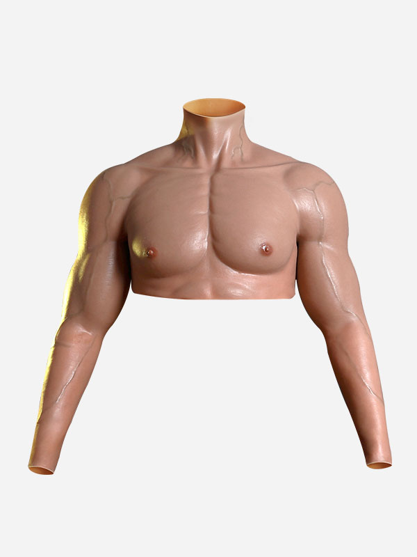 Realistic Muscle Suit with Arms - Without Belly - Silicone Masks, Silicone  Muscle-Smitizen