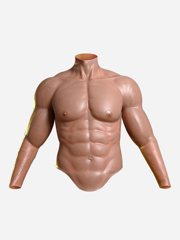 Upper Body Suit With A Big Beer Belly - Silicone Masks, Silicone  Muscle-Smitizen
