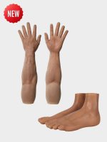 Male Silicone Feet - Silicone Masks, Silicone Muscle-Smitizen