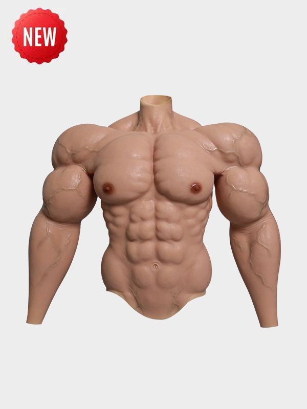 Realistic Rubber Muscle Suit Says Skip the Gym and Keep Your Covid Bod