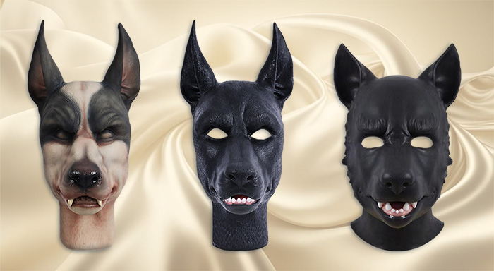 Animal masks can add a sense of fun and spontaneity to intimate moments