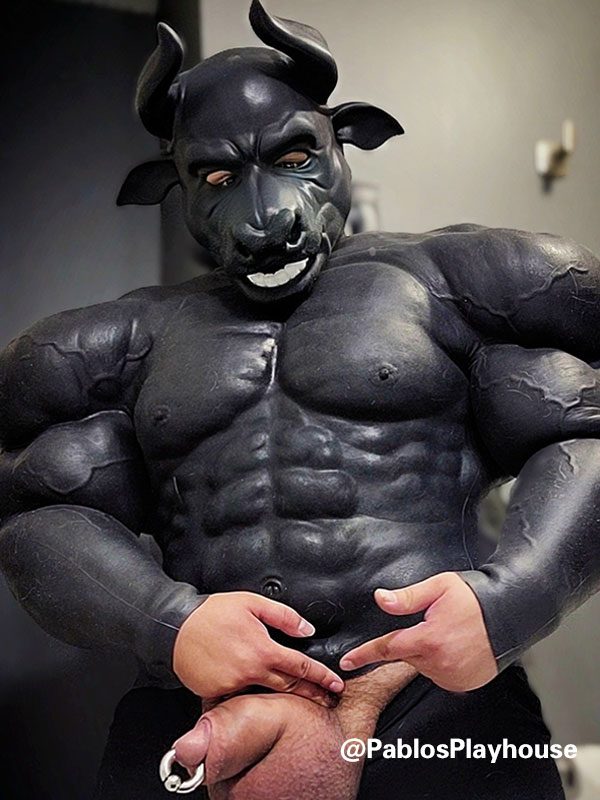 Muscle Suit with Anal Hole and Front Hole + Silicone Mask - Martin -  Silicone Masks, Silicone Muscle-Smitizen