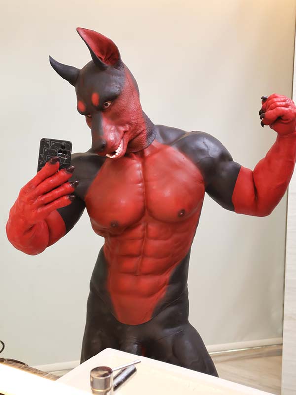 Silicone ASTRO Muscle Petsuit Set - Silicone Masks, Silicone Muscle-Smitizen