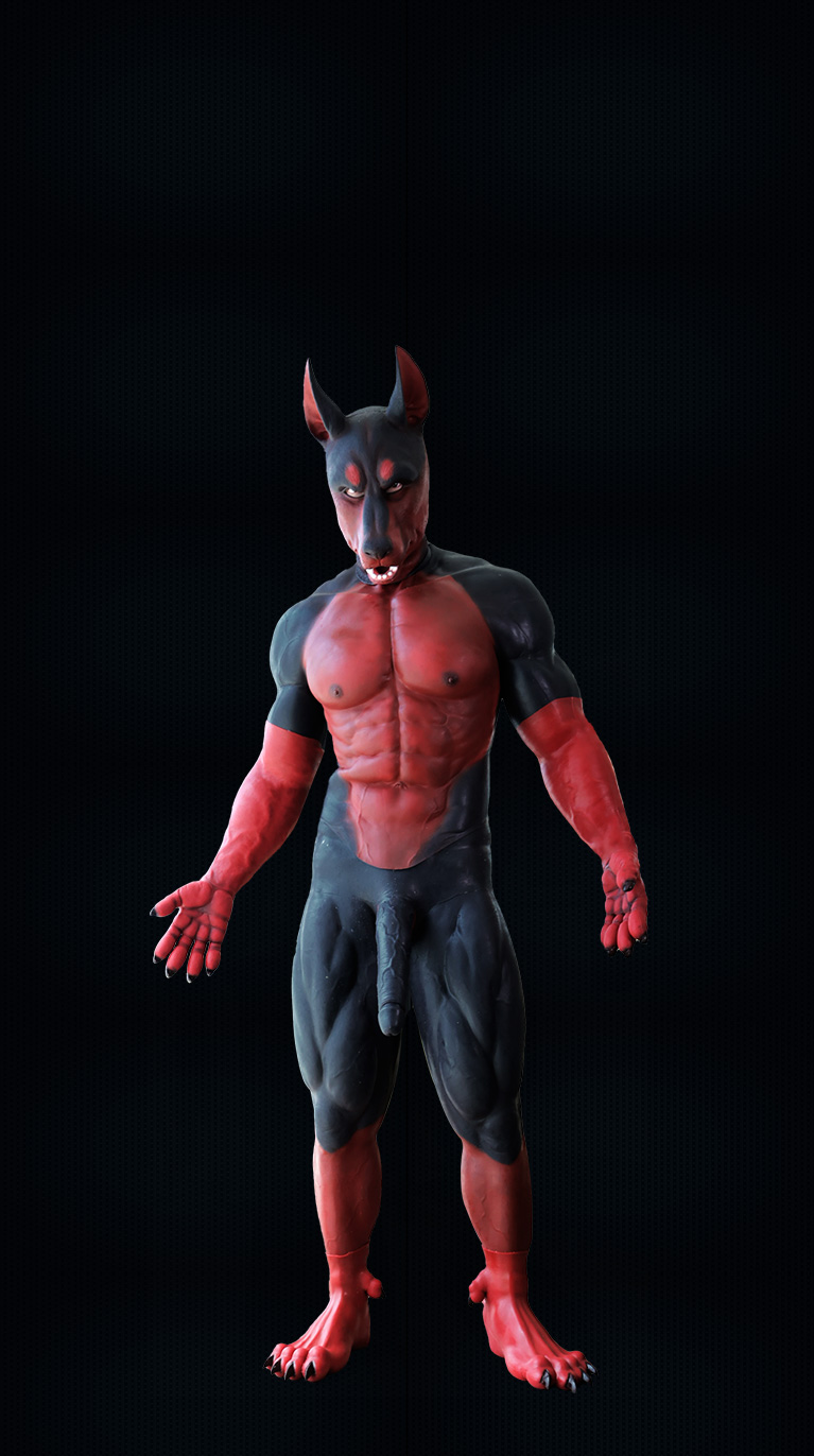 Silicone ASTRO Muscle Petsuit Set - Silicone Masks, Silicone Muscle-Smitizen