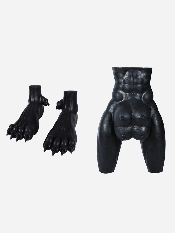 silicone-beast-paws-black-silicone-cow-udders-pants