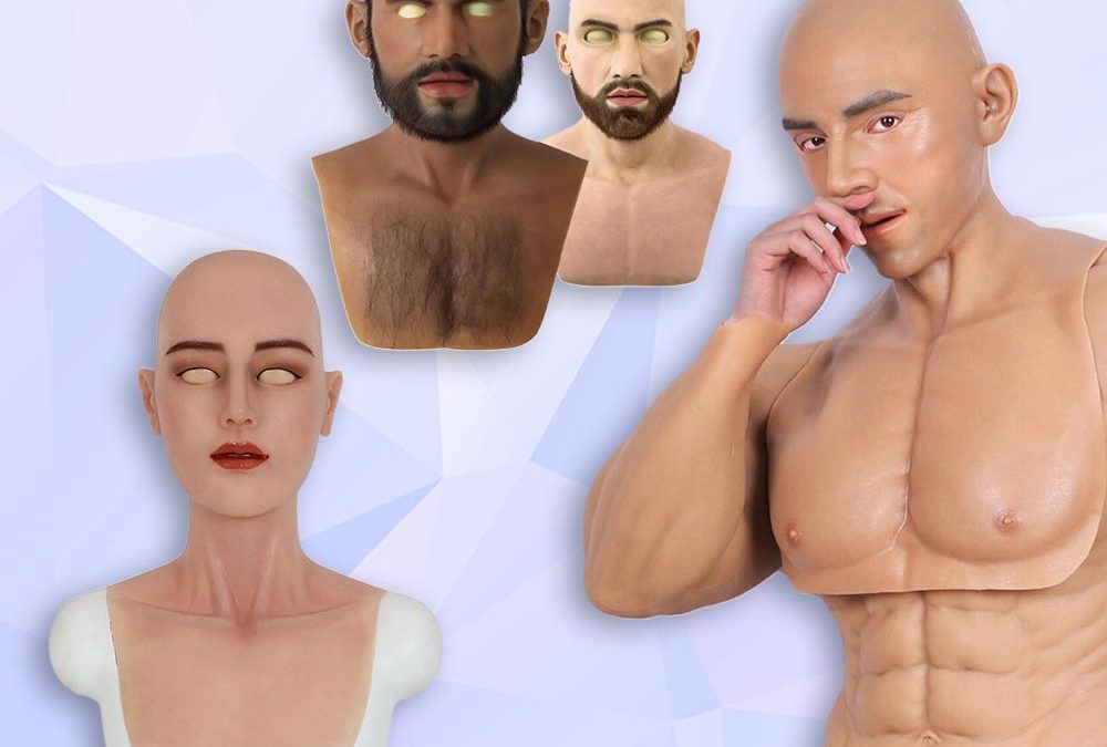 Gay Men Transformation with Realistic Female Mask