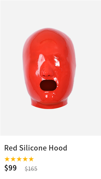 Red Silicone Hood