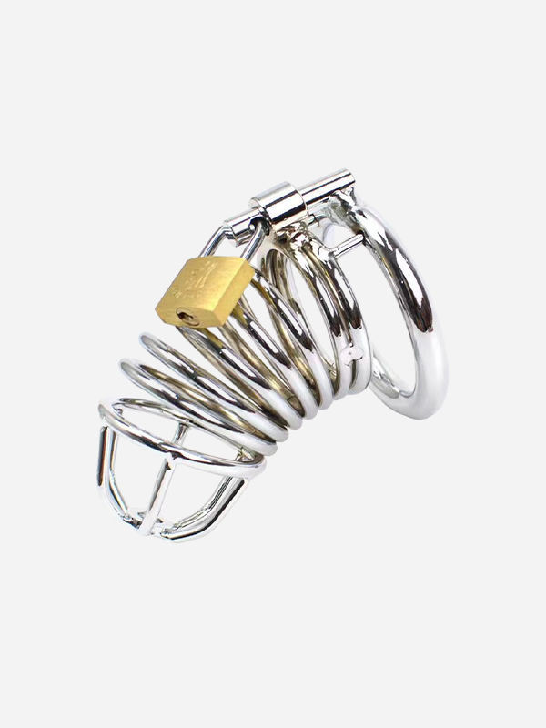 FREE Stainless Steel Male Chastity Cages